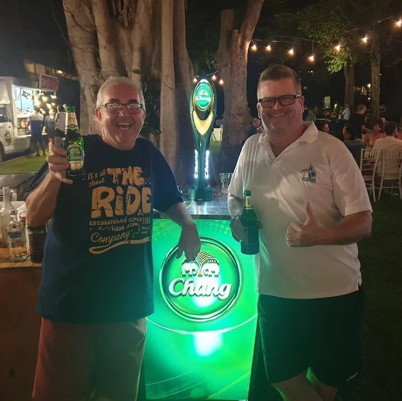 Michael Patterson and Dean Page, founders of Prestige Golf Tours
